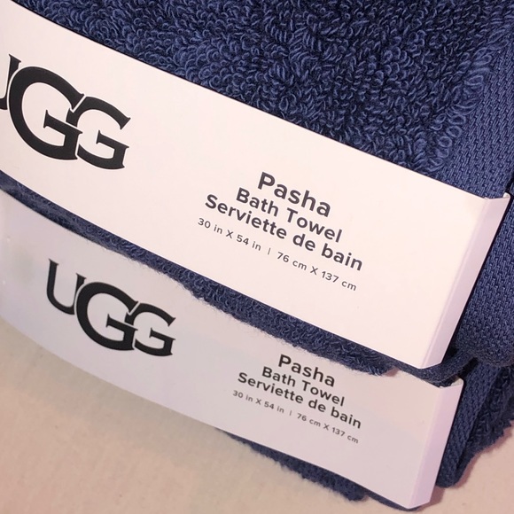UGG Bath Nwt Ugg Pasha 0 Cotton Bath Towel 8piece Set Marlin Blue